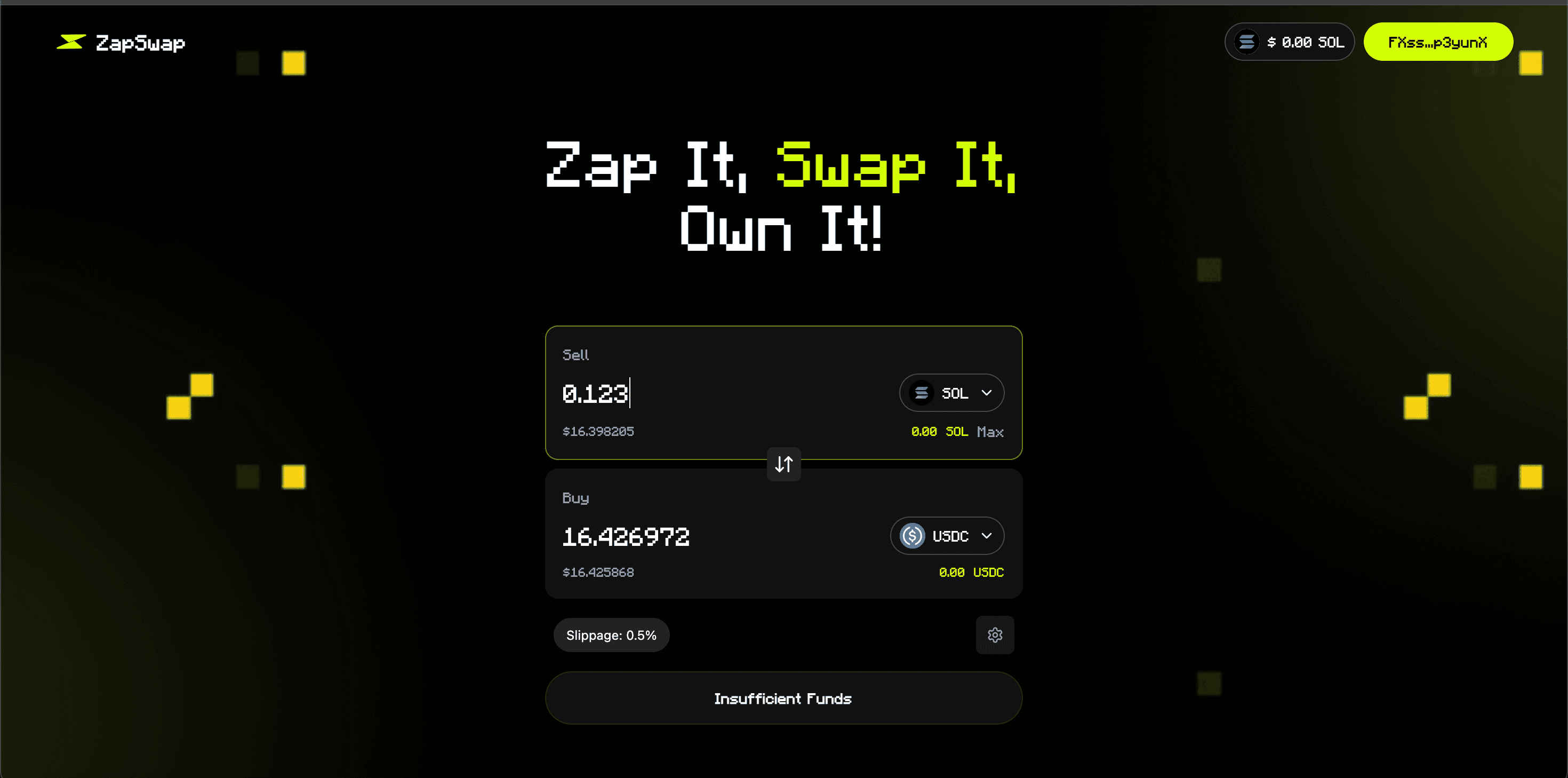 ZapSwap | Zap it, Swap it, Own it!