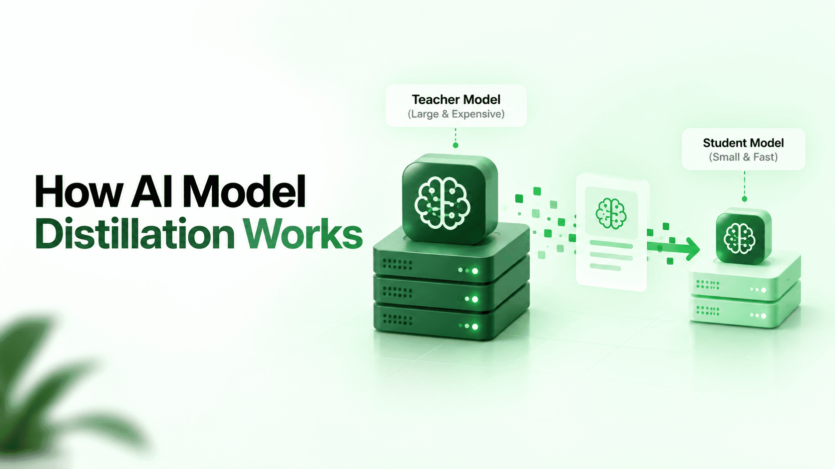How AI Model Distillation Works